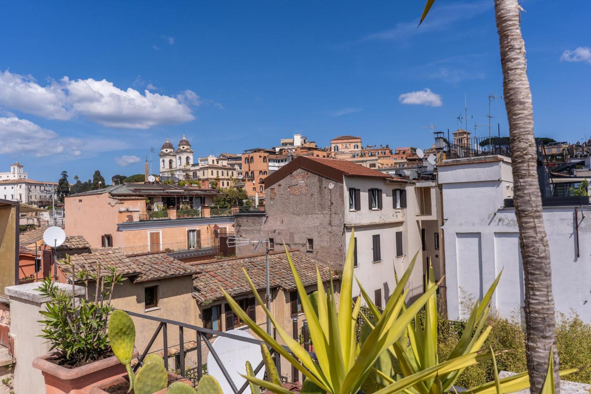 Appartement Attic With Terrace Spanish Steps Exclusive Rome
