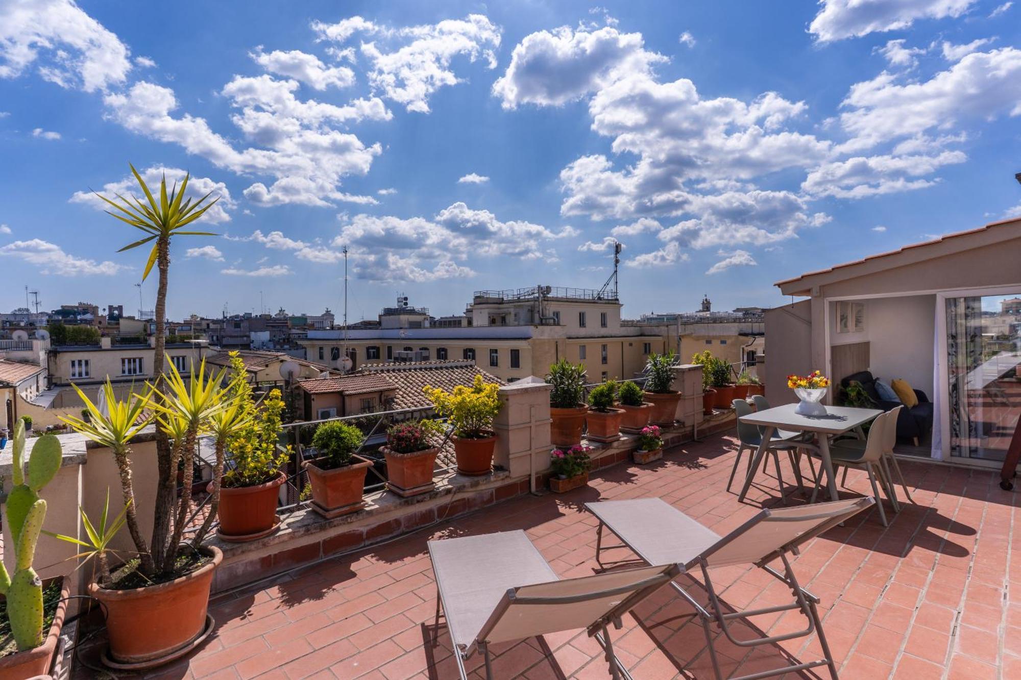 Appartement Attic With Terrace Spanish Steps Exclusive